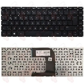 Resim HP Uyumlu 240 G4, 240 G5 Klavye Tuş Takımı Tuş Seti Siyah Türkçe 