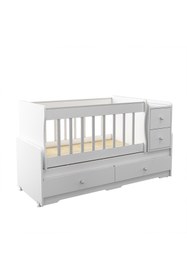 Resim Patiko Furniture Swing Büyüyen Beşik (60x165) 