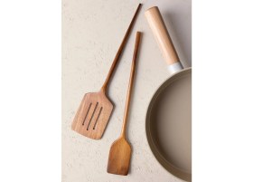 Resim The Mia Natura Akasya Delikli Spatula 35X8 cm 