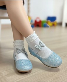 Resim Surpie Shoes Çocuk Babet, Çocuk Abiye Babet, Kaymaz Taban Babet 