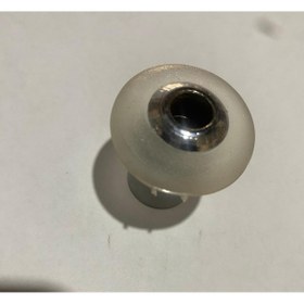 Resim fiba teknik Başel Kapı Stoperi Kalın Gövde Krom Çap:2cm 1 adet 