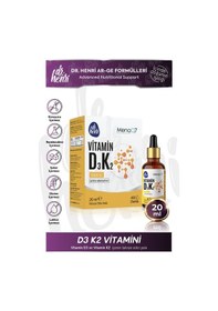 Resim Dr. Henri D3 K2 Vitamini İçeren Takviye Edici Gıda 20 ML 
