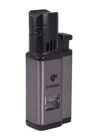 Resim Cm0436g 3 Jet Torch Puro Çakmağı Gri Krom 