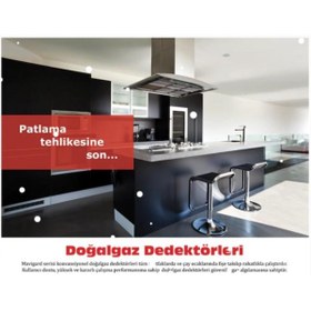 Resim Genel Markalar Gdr-220m Konvansiyonel Doğalgaz (METAN) Gaz Dedektörü, Röle Çıkışlı, 220v Ac 