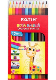 Resim Fatih Kırtasiye 12'li Kuruboya + suluboya + pastelboya + keçeli Kalem 