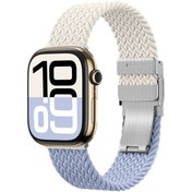 Resim Apple Watch Amazingthing Glamour Blend Hasır Kordon 