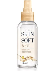 Resim Avon Skin So Soft Enhance & Glow Nemlendirici Sprey Vücut Yağı 150 ML 
