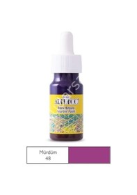 Resim Artdeco Ebru Boyası 48 Mürdüm 30Ml 