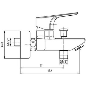 Resim Eca Niobe 482 Banyo + 053 Lavabo + 098 Eviye Batarya Seti 3'lü 