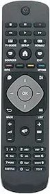 Resim YKF347-001 Yedek Uzaktan Kumanda Philips LED TV 50PFH4009 50PFT4009 32PFK4009 32PHK4009 40PFK4009 50PFK4009 32PFH4309 32PFH4399 32PFT43309 için 33 09 32 PFT43099 32PHH32PHH4309 32PHH4309 32PHH4319 
