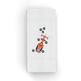 Resim Ready Steady Go Pamuk Saten Çok Renkli Çocuk Çarşaf Seti 90x190cm 