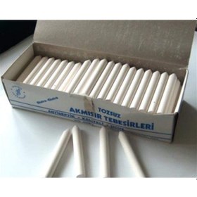 Resim Akmısır Tebeşir Tozsuz 100 Lü Beyaz 