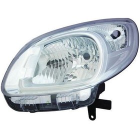 Resim Ayfar 202312 Far Sağ Elk. Motorlu Renault Kangoo 12 Krom Çerceveli 260109958r 