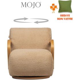 Resim Mojo Soho Twist Dönen Ayaklı Çocuk Koltuğu Vizon 