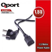 Resim QPORT Q-POW1.5 1.5MT POWER KABLO 