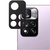 Resim Microcase Redmi Note 11 Pro Kapalı Tasarım Kamera Lens Koruma Halkası Siyah 
