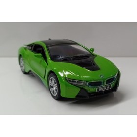 Resim Kinsmart Dianomi 1:36 Bmw I8 Çek Bırak Kurmalı Model 