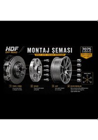 Resim Isızu Dmax 6x139,7 4 Cm 4 Adet Spacer + Bijon Seti 