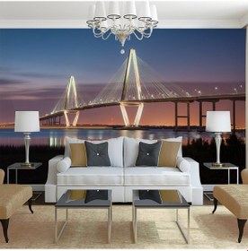 Resim Güney Karolina Köprüsü Duvar Posteri 