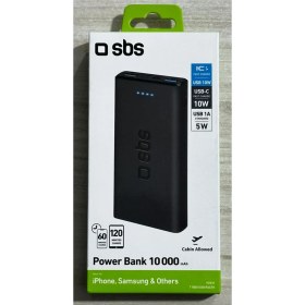 Resim Sbs Powerbank 10.000 Mah 2 USB 2.1 A Taşınabilir Şarj Cihazı 