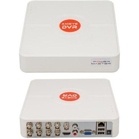 Resim Powermaster Pm-12181 8 Kanal 5mp Destekli 1080n Ahd/analog/tvı/cvı Xmeye Dvr/xxvr Kayıt Cihazı 