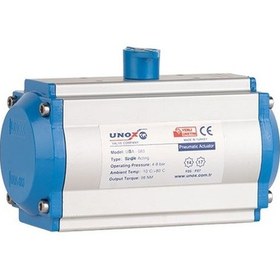 Resim Unox Çift Etkili Pnömatik Aktüatör 