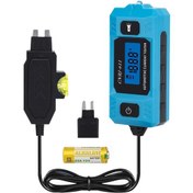 Resim Arkadan Aydınlatmalı Lcd Ekranlı Otomobil Akım Test Cihazı Akım Algılama İçin Led Işık Araç Ölçer 