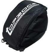 Resim Toprock Motorcu Sırt Çantası/beyaz-siyah 