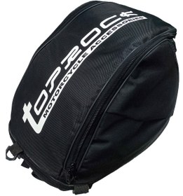 Resim Toprock Motorcu Sırt Çantası/beyaz-siyah 