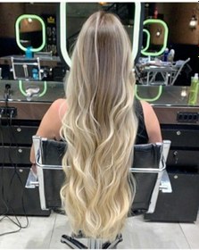 Resim Hairpim Wavy 0.8 Gr Bebek Sarısı Ombre 50 Adet 70 Cm Ombreli 
