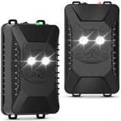 Resim Pazly Ve Ultrasonik Savar Led Kovucu Işıklı İçin Hayvan Fare Depo Cihazı Araç - Ps 