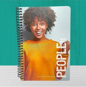 Resim People Spiralli Sert Kapak Not Defteri 17x24cm 120 Yaprak Çizgili 6260 Karışık Renk 1 Adet Karışık 