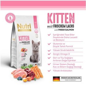 Resim Nutri Feline Kitten Tavuklu Yavru Kedi Maması 10 KG 