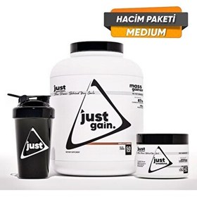 Resim Just Nutrition Just Nutrition Hacim Paketi - Medium (Gainer - Creatine - 1 Hediye) 