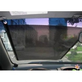 Resim Coofbe Katlanabilir 40X125CM Araç Ön Cam Güneşlik Oto Perde Brandası Ev Araç Çok Amaçlı Perde 