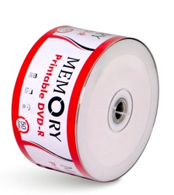 Resim MEMORY Printable Dvd-r 16x 4.7 Gb 50 Li Paket Boş Printble Dvd 
