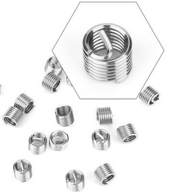 Resim Lemestar 100 Adet M5 Çelik Vida Gevşekliği Önleyici Aletleri M5 0.8 1.5d - Bağlantı Gücü Artırıcı, Talaşlı Malzemeler İçin Dayanıklı 
