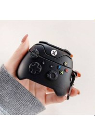 Resim Apple Uyumlu AirPods 3 3.nesil İçin Kılıf Cartoon Figürlü Silikon Siyah 