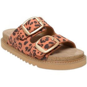 Resim Mammamia D25yt-1445 Günlük Leopar Kadın Terlik Leopar 