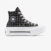 Resim Converse Chuck Taylor All Star Lift Double Stack Platform Kadın Siyah Sneaker A14157c Siyah 