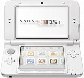 Resim OSTENT Nintendo 3DS LL/XL için Üst+Alt Şeffaf Ekran Koruyucu LCD Film Koruyucu Cilt 3'lü Paket 