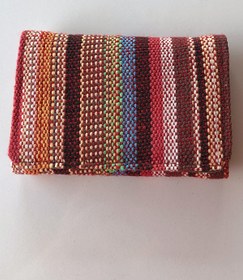 Resim Miray hediyelik Kilim Desenli Aynalı Cüzdan 