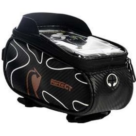 Resim Fortegt 6 Inç Su Geçirmez Dokunmatik Ekran Bisiklet Kadro Üstü Çanta 001 