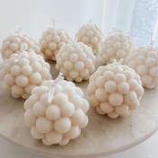 Resim 3D Balon Topu Mum Silikon Kalıbı, Kendin Yap Balon Topu Mum Reçine Sütun Mum Sabun Çiçek Örneği Kil El Sanatları Masaüstü Dekorasyon Yapım Aracı 