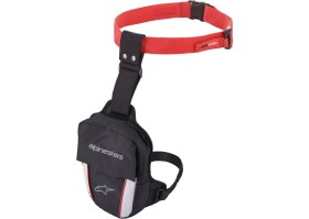 Resim Alpinestars Access Bacak Çantası Siyah Kırmızı Beyaz 