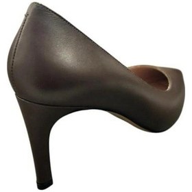 Resim Kemal Tanca 871 9464 Kadın Topuklu Stiletto Ayakkabı Kahverengi 