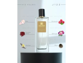 Resim Joure J122 - Meyveli Gül Tatlı Kokulu 50ML Kalıcı Edp Kadın Parfüm 
