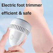Resim Elektrikli Ayak Taşlama Makinesi, 2 Öğütme Taşı ve 2 Hız Ayarı ile - USB Şarj Edilebilir Nasır Giderici, 36V Güvenli ve Etkili Ölü Işık Beji Peeling Pürüzsüz Ayaklar için, Ev Kullanımı İçin Kompakt Tasarım 