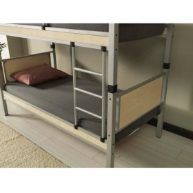 Resim Teknor Genç Çocuk Odası Ahşap Başlıklı 90 x 200 Metal Ranza 