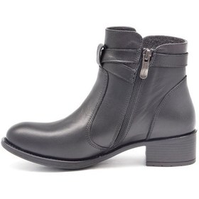 Resim Mammamia D23Kb 1015 Siyah Bayan Ayakkabı Çizme-Bot Bot 